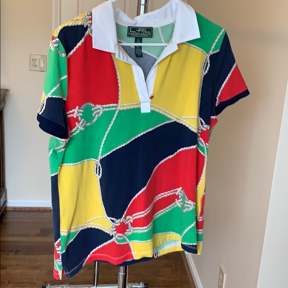 Ralph Lauren vintage collared tshirt